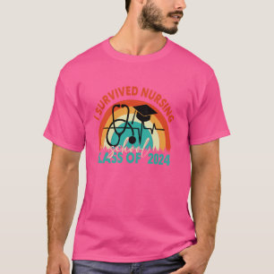 Ich habe die Krankenpflegeschule Klasse 2024 Krank T-Shirt