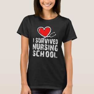 Ich habe die Krankenpflegeschule überlebt Krankenp T-Shirt