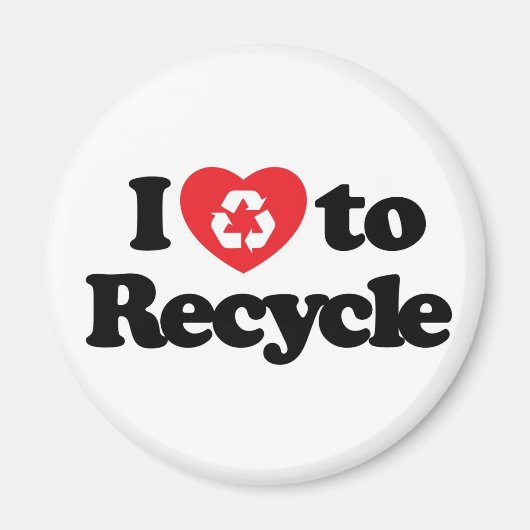 Ich habe die Liebe, Magnet Recyceln (Vorne)