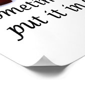 Ich habe die Liebe, mit Wein zu kochen - sogar in Poster (Ecke)