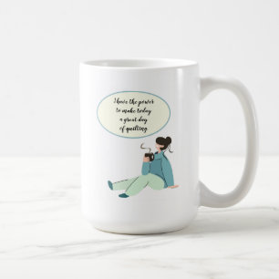 "Ich habe die Macht . . . " Weiße 425ml Keramik-Ta Kaffeetasse