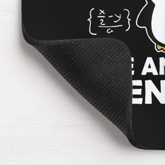 Ich habe die Mathe Funny Pinguin Antwort Niedlich  Mousepad (Ecke)