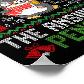 Ich habe die Mathematik die Antwort ist Pinguin Ug Poster (Ecke)