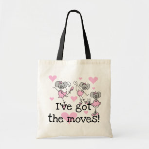 Ich habe die Moves Ballerina T-Shirts und Geschenk Tragetasche