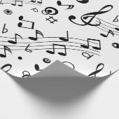 Ich habe die Musik in mir Geschenkpapier (Ecke)