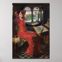 Ich habe die Nase voll von Schatten, sagte die Lad Poster