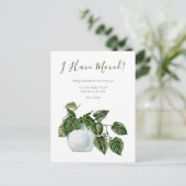 Ich habe die neue Zuhause umgestellt Ankündigungspostkarte (Stehend Vorderseite)