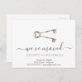 Ich habe die neuen Tasten verschoben Ankündigungspostkarte (Vorne/Hinten)