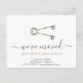 Ich habe die neuen Tasten verschoben Ankündigungspostkarte (Vorderseite)