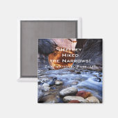 Ich habe die Pfeile angefahren, Zion Nationalpark, Magnet (Vorderseite/Rückseite)