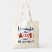 Ich habe die Phantastischen Tragetasche (Rückseite)