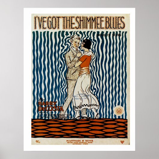 Ich habe die Shimmie-Blues Got Poster (Vorne)