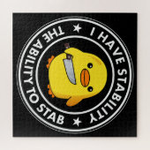 Ich habe die Stabilität, die ich mir leisten kann, Puzzle (Horizontal)