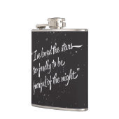 Ich habe die Sterne geliebt Flachmann (Links)