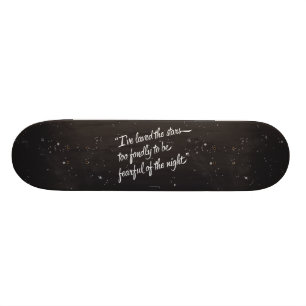 Ich habe die Sterne geliebt Skateboard