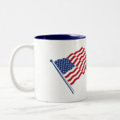 Ich habe die Sticker-Tasse gewählt Zweifarbige Tasse (Links)