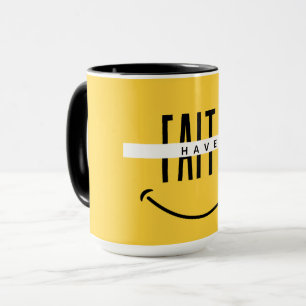 Ich habe die Tasse des Glaubens