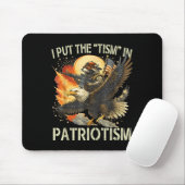 Ich habe die "Taufe" in den Patriotismus Retro Adl Mousepad (Mit Mouse)
