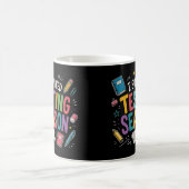 Ich habe die Testphase Schulhumor überlebt Kaffeetasse (Mittel)