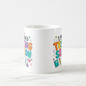 Ich habe die Testphase Schulhumor überlebt Kaffeetasse (Mittel)