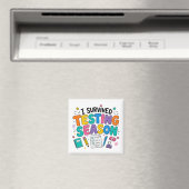 Ich habe die Testphase Schulhumor überlebt Magnet (In Situ (Geschirrspüler))