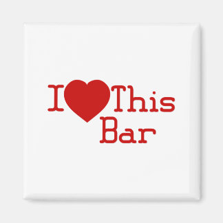 Ich habe diese Bar Liebe Magnet