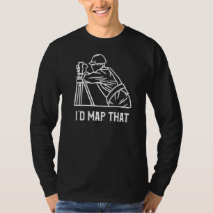 Ich habe diese Landbesichtigung geographisch zusam T-Shirt