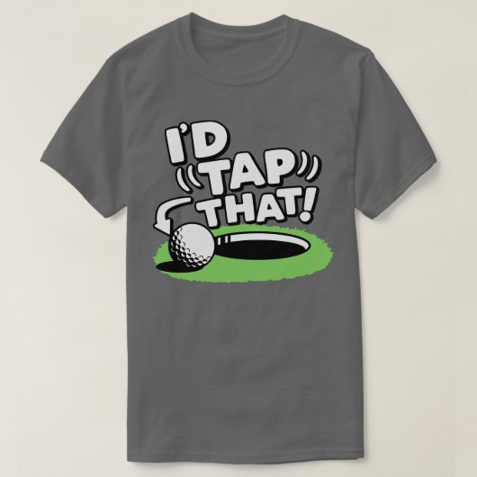Ich habe diesen Golf Gestochen T-Shirt (Design vorne)
