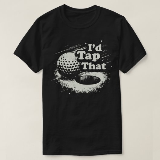 Ich habe diesen Golf Gestochen T-Shirt (Design vorne)