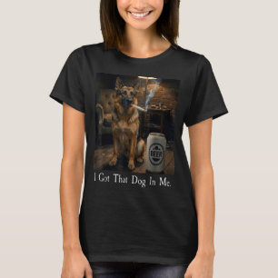 Ich habe diesen Hund in mir Lustiger Deutscher Sch T-Shirt