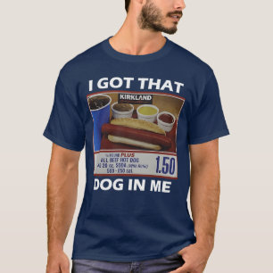 Ich habe diesen Hund in mir Lustiger Hot Dog Pullo T-Shirt