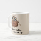 Ich habe diesen Kaffee von Grund auf hergestellt Kaffeetasse (Vorderseite Links)