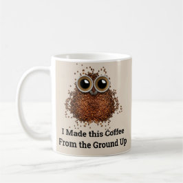 Ich habe diesen Kaffee von Grund auf hergestellt Kaffeetasse