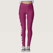 "Ich habe dieses" - inspirierend mit Ihrer Farbe Leggings (Vorderseite)