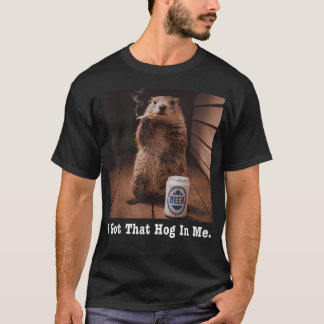 Ich Habe Dieses Schwein In Mir Lustiger Rauchender T-Shirt