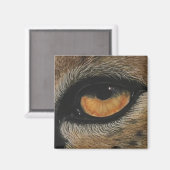 Ich habe dir das Auge got. Cheetah Magnet (Vorderseite/Rückseite)