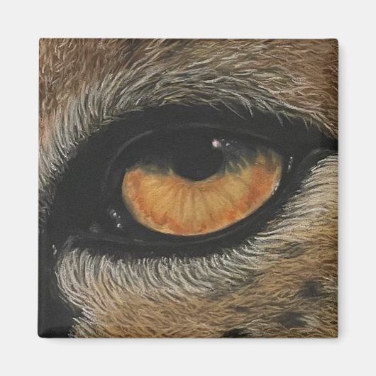 Ich habe dir das Auge got. Cheetah Magnet (Vorne)