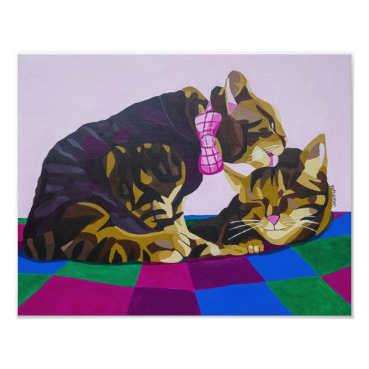 Ich habe dir deinen Rücken Got Fotodruck (Vorne)