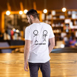Ich habe dir deinen Rücken got T-Shirt<br><div class="desc">Ich Got deinen Rücken" ist ein lustiger Satz. Dieses Produkt Got den Satz "Ich got deinen Rücken" — wörtlich. Ein Aufkleber nimmt den anderen buchstäblich zurück. Passen Sie die Hintergrundfarbe an und personalisieren Sie sie,  falls gewünscht,  und haben Sie viel Spaß mit Freunden und Familie.</div>