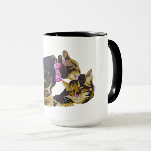 Ich habe dir deinen Rücken Got Tasse (VorderseiteRechts)