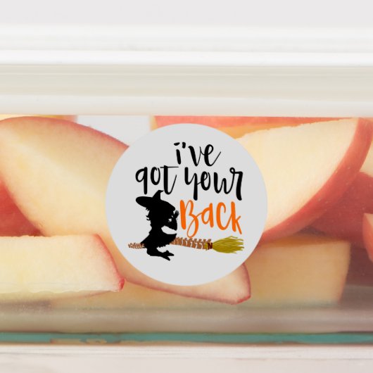 Ich habe dir den Rücken got, Chiropraktisches Hall Etiketten (Befestigt)