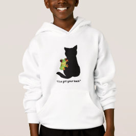 Ich habe dir den Rücken got Hoodie