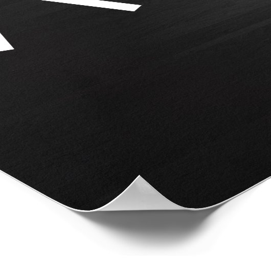 Ich habe dir den Rücken Got! Poster (Ecke)