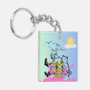 Ich habe dir den Rücken Got Schlüsselanhänger