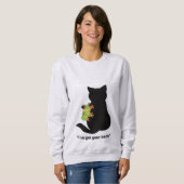 Ich habe dir den Rücken got Sweatshirt (Vorne ganz)