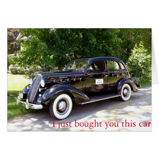 Ich habe dir diese Karte gekauft (Vorderseite (Horizontal))