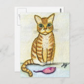 Ich habe dir ein Geschenk gemacht Postkarte (Vorne/Hinten)