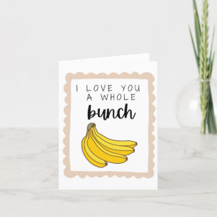 Ich habe dir eine ganze Liebe Dankeskarte