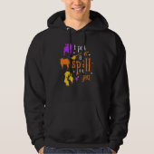 Ich habe dir einen Zauber auf den Hexensänger Hall Hoodie (Vorderseite)