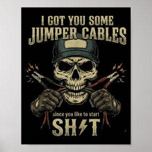 Ich habe dir einige Starthilfekabel besorgt, da du Poster